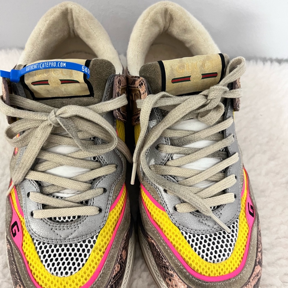 Gucci Ultraspace Trainers sz 39/8.5 - Picture 9 of 11